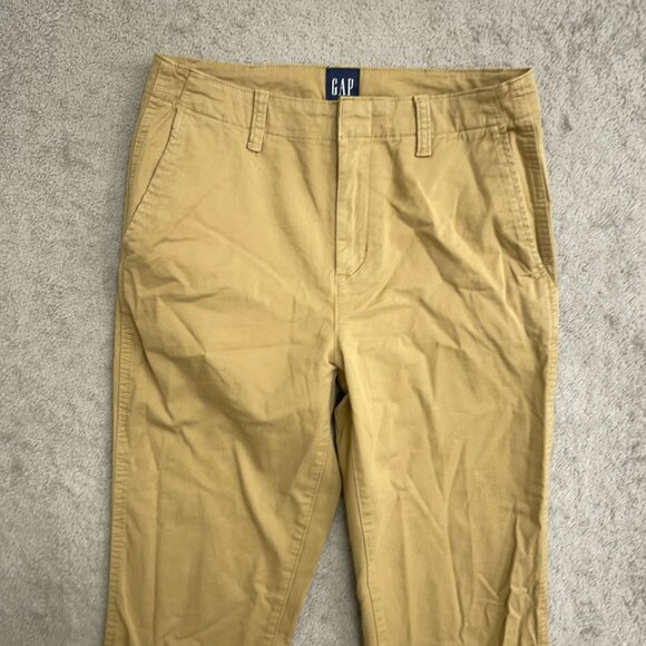 NWOT Gap Women's Size 6 Khaki Chino Pants Cotton Blend - Picture 8 of 9